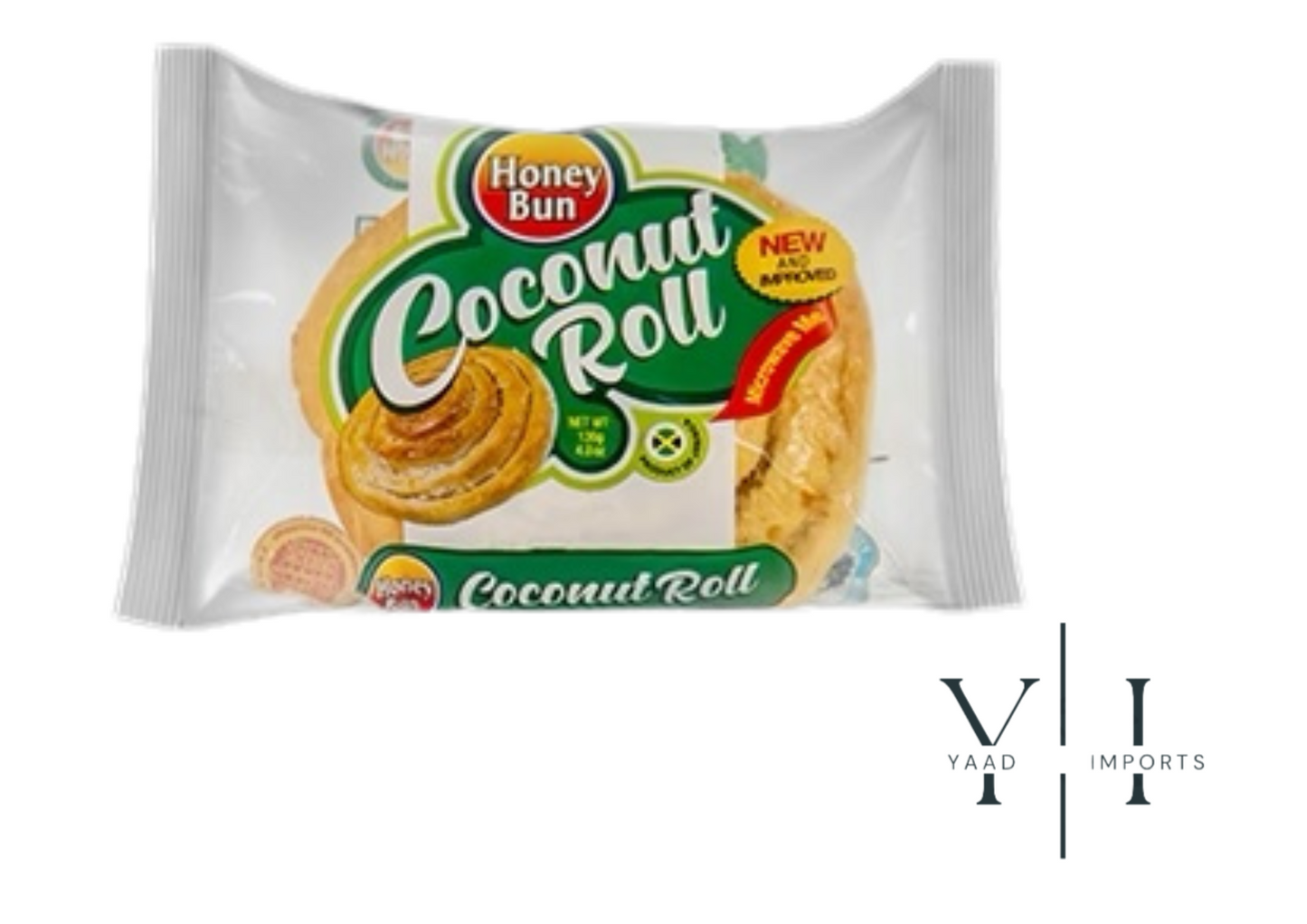 Honey Bun Coconut Roll