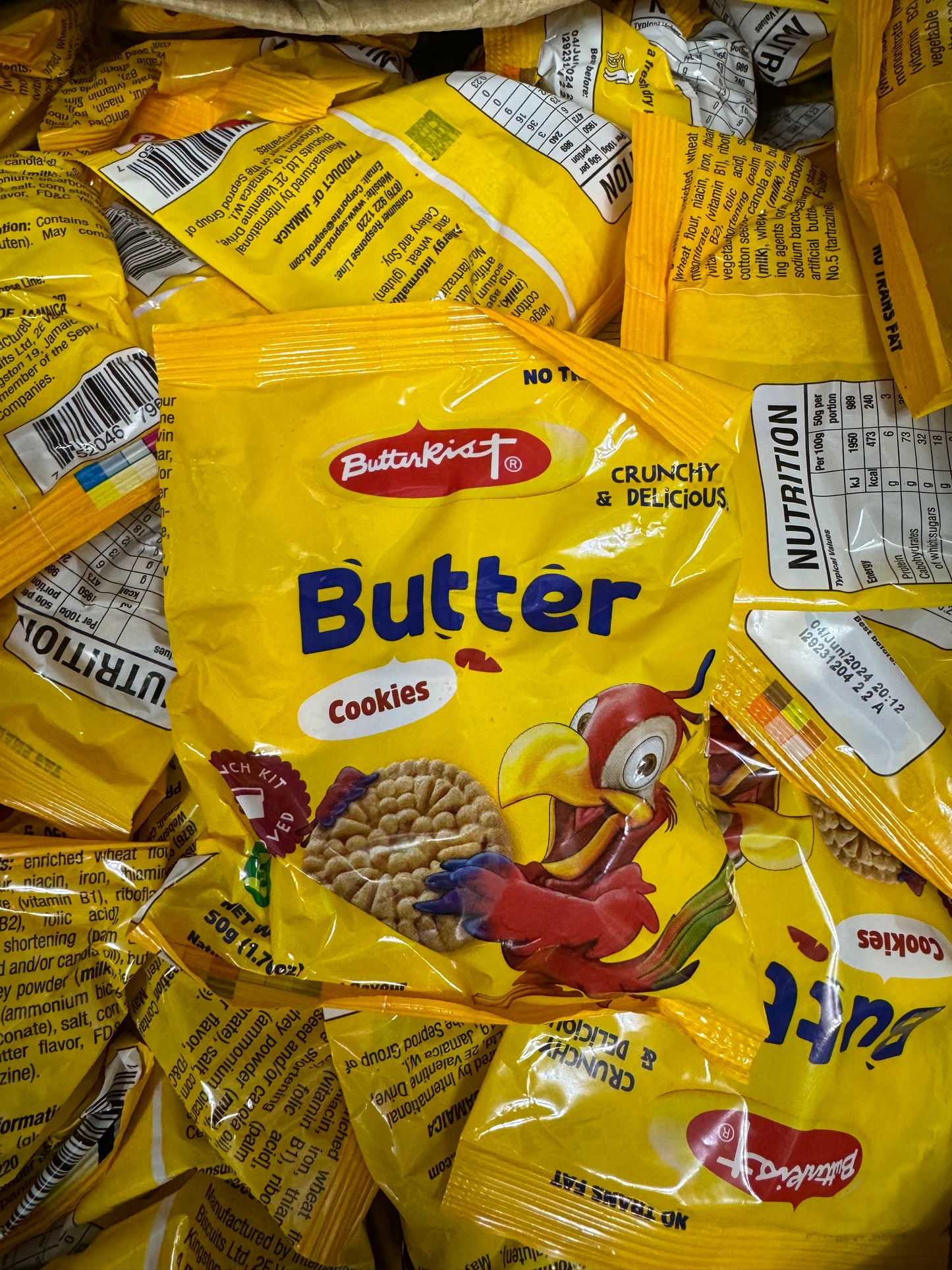 Butterkist Flavored Cookies