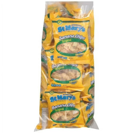 St Mary’s Banana Chips (Bag of 20)