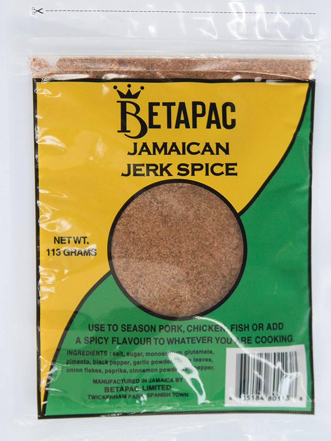 Betapac Jamaican Jerk Spice (113 G)